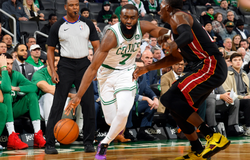 Công lớn thuộc về Jaylen Brown, Boston Celtics vượt qua Miami Heat