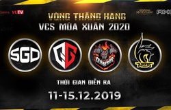 Kết quả vòng thăng hạng VCS Mùa Xuân 2020 ngày 1: QG và CES vào nhánh thắng