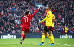 Kết quả Liverpool vs Watford (2-0): Salah lập cú đúp, The Kop vững ngôi đầu