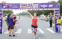 Ngày hội của những chân chạy Hà thành khi phá mốc "105 phút"