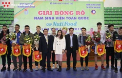 12 đội tham dự Giải Bóng rổ Nam Sinh viên Toàn Quốc 2019