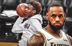 Huyền thoại NBA tin tưởng con trai LeBron James sẽ giỏi hơn cả cha mình