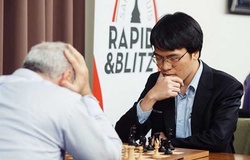 Lê Quang Liêm cùng Magnus Carlsen tiếp tục dự giải cờ chớp thế giới 2019