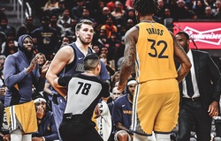 Đẩy ngã Luka Doncic, cầu thủ Golden State Warriors lại bị phạt tiền