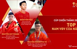 Top 3 Ứng viên VĐV nam của năm Cúp Chiến thắng 2019