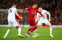 Firmino lại gây sốt với kỹ năng tinh tế ở trận Liverpool vs Sheffield United