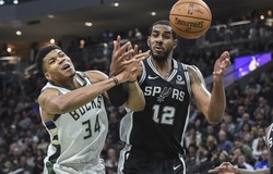Giannis Antetokounmpo bị "khóa chặt", Milwaukee Bucks thất bại trước Spurs trong ngày tái đấu