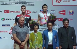 Kết quả cầu lông hôm nay, 12/1: Momota chinh phục Malaysia