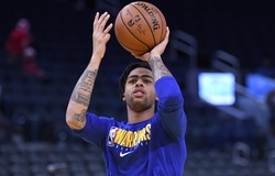 Chỉ ghi 2 điểm ở 2 hiệp đấu sau cùng, D'Angelo Russell bất lực nhìn đội nhà thất bại