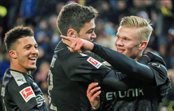 Choáng với thống kê ghi bàn của Haaland và Sancho ở mùa giải này