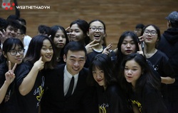 Chùm ảnh: Khoảnh khắc đăng quang tại giải Bóng rổ HKPĐ Hà Nội