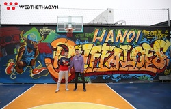 Cận cảnh sân bóng rổ cao nhất Hà Nội