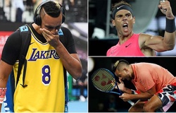 Kết quả Úc Mở rộng ngày 27/1: Nadal hạ Kyrgios bùng nổ vì Kobe Bryant
