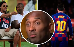 Ronaldinho từng giới thiệu Messi năm 17 tuổi với huyền thoại Kobe Bryant