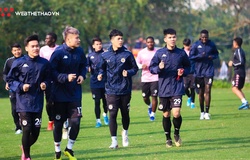 Giữa tâm bão virus Corona, Hà Nội FC vẫn tập luyện hào hứng