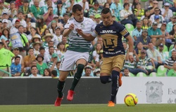 Trực tiếp Santos Laguna vs Pumas UNAM: Khách có quà