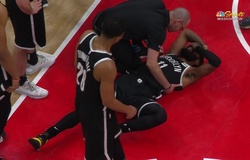 Cập nhật: Kyrie Irving dính chấn thương sau pha "bẻ quặp" đầu gối