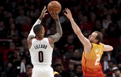 Kết quả NBA ngày 2/2: Damian Lillard bay cao với 51 điểm
