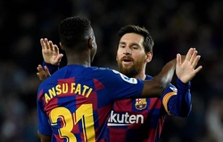 Ansu Fati lập kỷ lục với Barca với 2 đường kiến tạo từ Messi