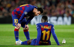 Barca tốn bạc triệu cho mỗi lần Dembele ra sân với ác mộng chấn thương