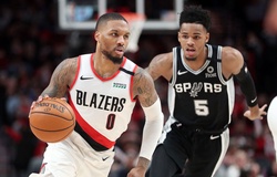 Damian Lillard ghi 26 điểm trước Spurs, Blazers chiếm ưu thế trong cuộc đua Playoffs