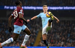 Soi kèo Manchester City vs West Ham 23h30, 09/02 (Ngoại hạng Anh 2019/20)