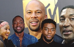 Dwyane Wade cùng Black Panther chấm điểm Dunk Contest tại NBA All-star 2020