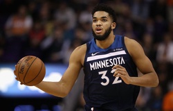 Karl-Anthony Towns chấn thương cổ tay, nghỉ vô thời hạn