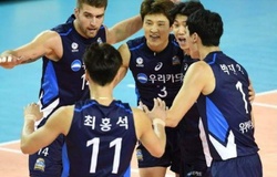 Giữa tâm dịch Covid-19, Woori có chiến thắng ngoạn mục chiếm đỉnh bảng bóng chuyền Hàn Quốc