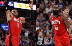 James Harden và Russell Westbrook giúp Rockets có màn trả thù ngọt ngào trước Jazz