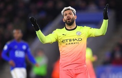 Man City lập kỷ lục tồi tệ sau khi Aguero sút hỏng phạt đền