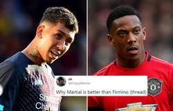 Martial của MU tạo nên cuộc tranh luận gay gắt với Firmino