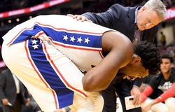 Joel Embiid không chấn thương nặng như dự kiến