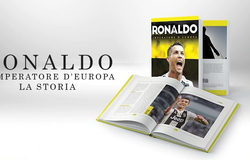 Ronaldo với cuốn sách “Hoàng đế châu Âu” được kể bằng hình ảnh đẹp nhất