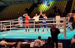 Nguyễn Mạnh Cường mở màn chiến thắng cho ĐT Boxing Việt Nam ở VL Olympic