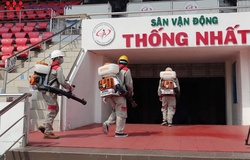 Sân Thống Nhất khử trùng cẩn trọng trước diễn biến phức tạp dịch COVID-19