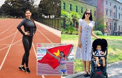 “Nữ hoàng tốc độ” Vũ Thị Hương nhớ nghiệp chạy, trở lại tập luyện sau một năm sinh con