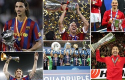 Ibrahimovic giành nhiều danh hiệu hơn cả Ronaldo trong sự nghiệp