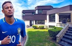 Đột nhập biệt thự xa hoa của Neymar đắt hơn cả biệt thự Ronaldo