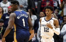 Ja Morant áp đảo hoàn toàn Zion Williamson trong cuộc đua Tân binh của năm