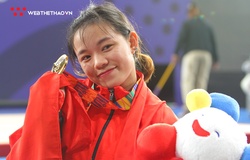 Hotgirl vô địch SEA Games Hồng Thanh: Nâng ngàn cân tạ không quên làm đẹp