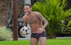 Neymar tập luyện không ngừng nghỉ trong biệt thự chờ ngày thi đấu