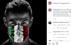 Tin bóng đá mùa COVID-19 11/4: Ronaldo đeo khẩu trang đặc biệt