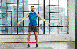 Bài tập bổ trợ với dây chun để chân chắc khỏe, chạy tốt hơn