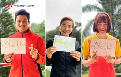 Những VĐV điền kinh góp sức vào thành công của chiến dịch XIN CẢM ƠN