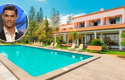 Hình ảnh bên trong biệt thự xa hoa được Ronaldo thuê “ở tạm”