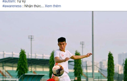 Nhiều cầu thủ Việt Nam tham gia chương trình A365 giúp đỡ trẻ tự kỷ