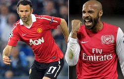 Henry đánh bại Ronaldo và Giggs để trở thành vĩ đại nhất Ngoại hạng Anh