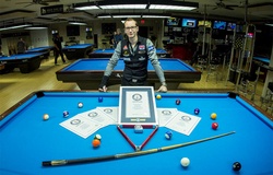 Cùng xem cơ thủ billiards Florian Kohler cố gắng lập kỷ lục Guinness về "số cú đánh biểu diễn nhiều nhất trong 24h"