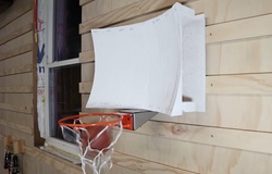 Thợ cơ khí Mỹ sáng chế bảng rổ kỳ diệu, ném kiểu gì cũng vào